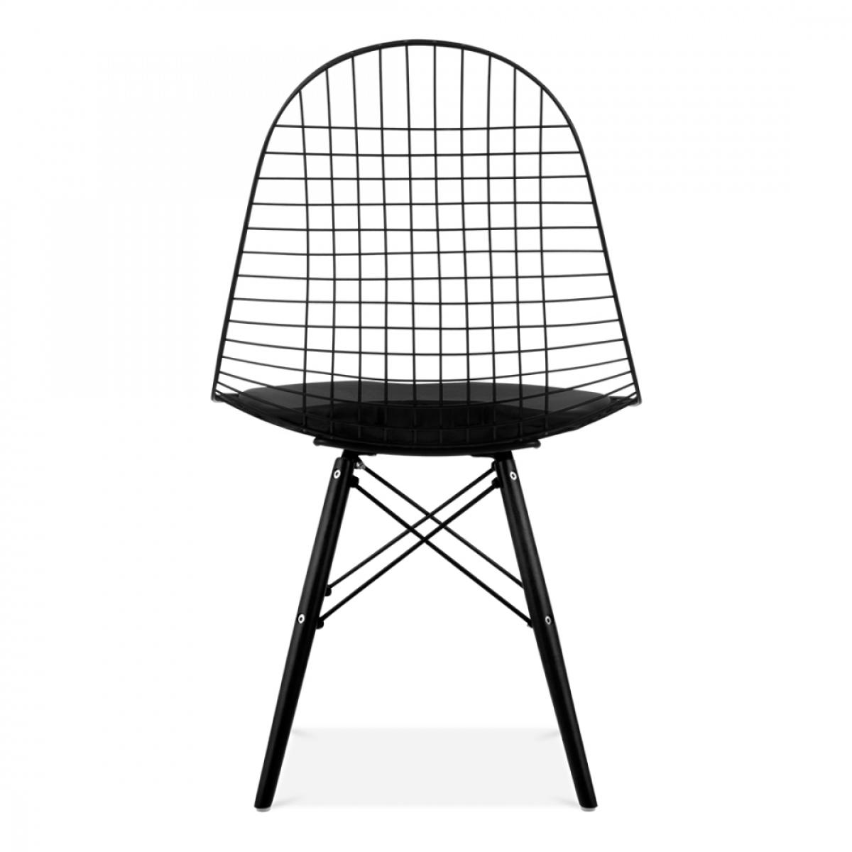 £30 Off Style Wire Chair, Black Leg Style: Black – image 5