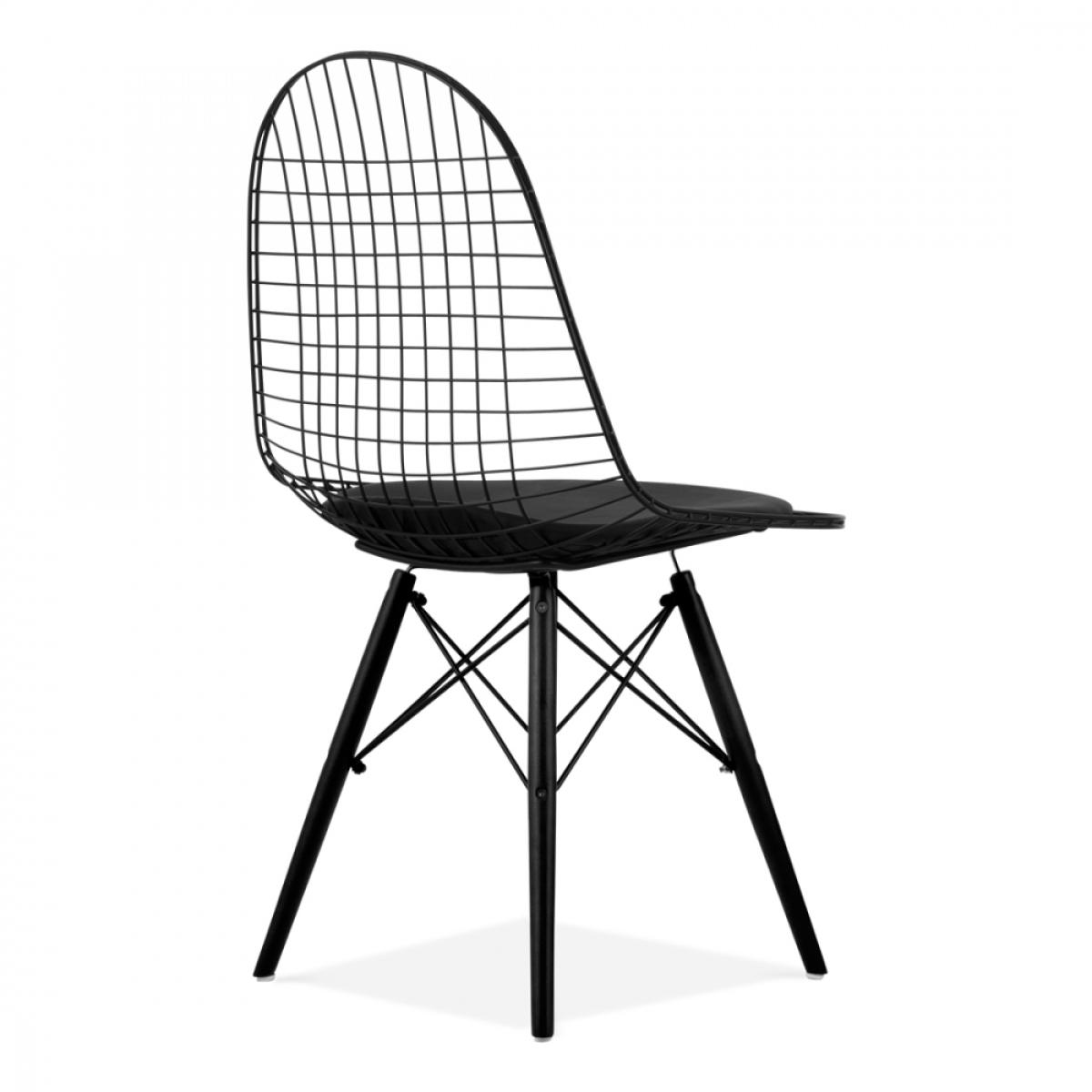 £30 Off Style Wire Chair, Black Leg Style: Black – image 6