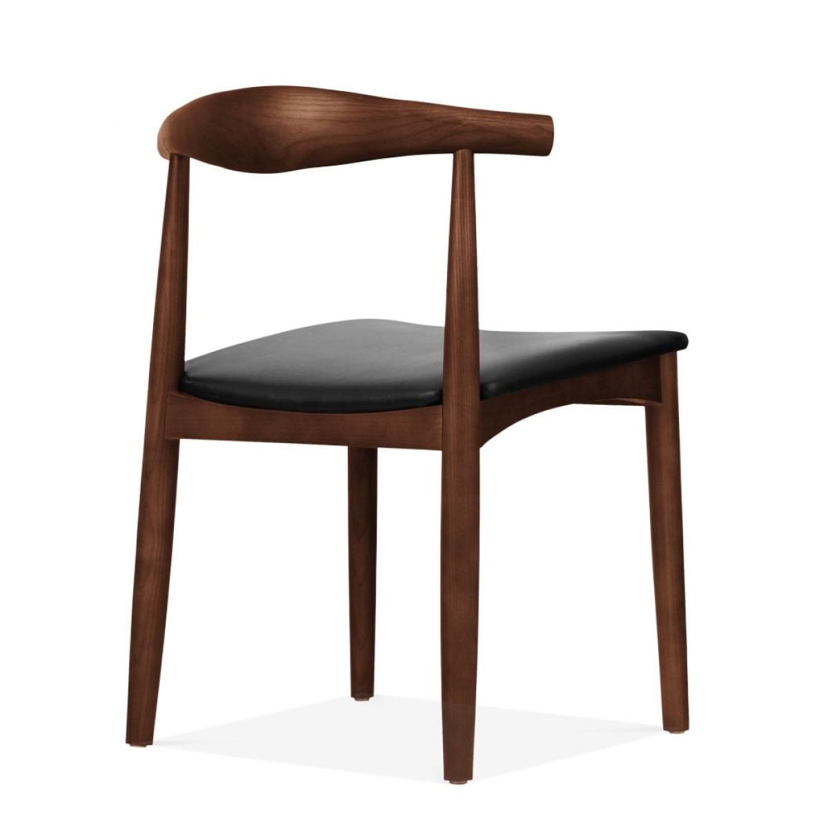 Aalborg Dining Chair, Walnut & Black – image 5