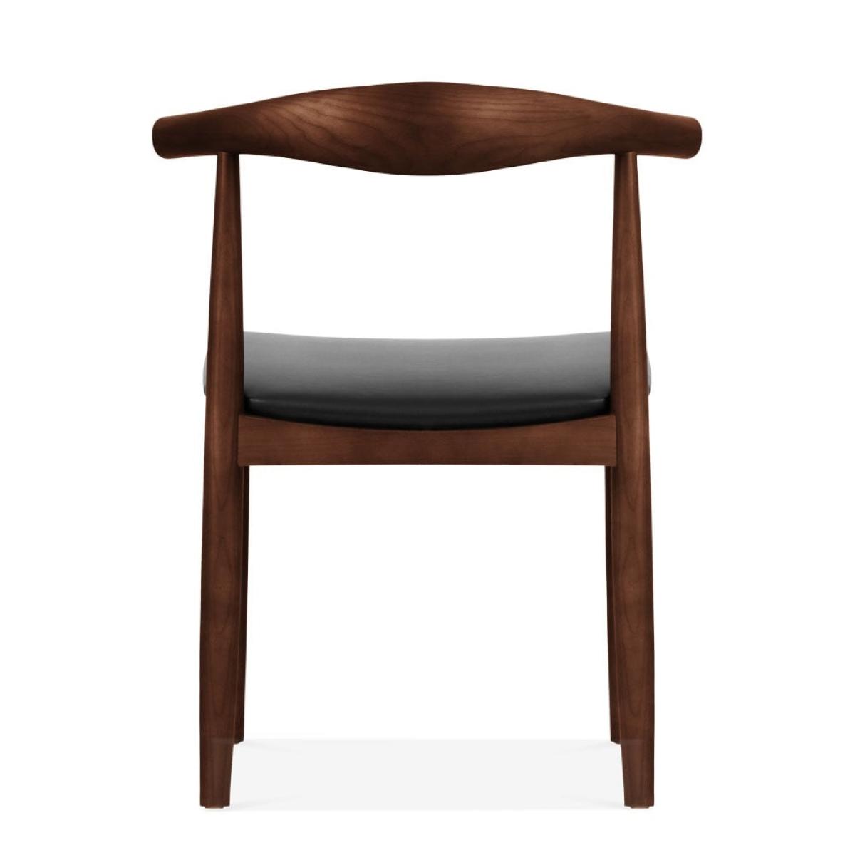 Aalborg Dining Chair, Walnut & Black – image 6