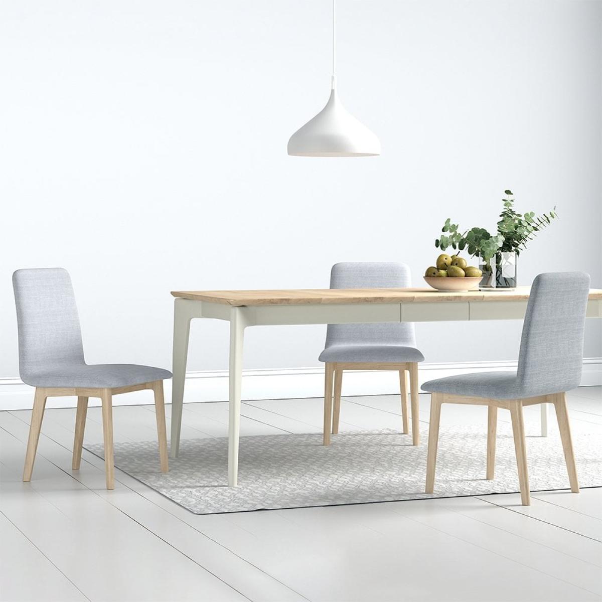 Mabel Set of 2 Dining Chairs, Grey – image 2
