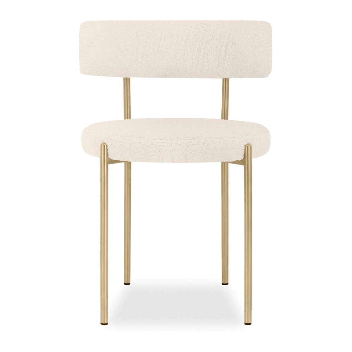 £20 Off Cassie Dining Chair, Ivory White Boucle – image 3