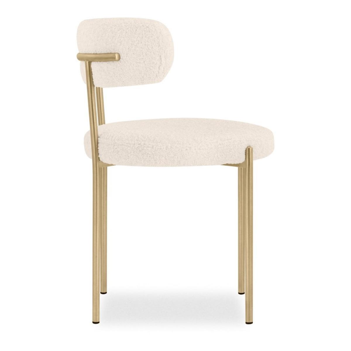 £20 Off Cassie Dining Chair, Ivory White Boucle – image 4