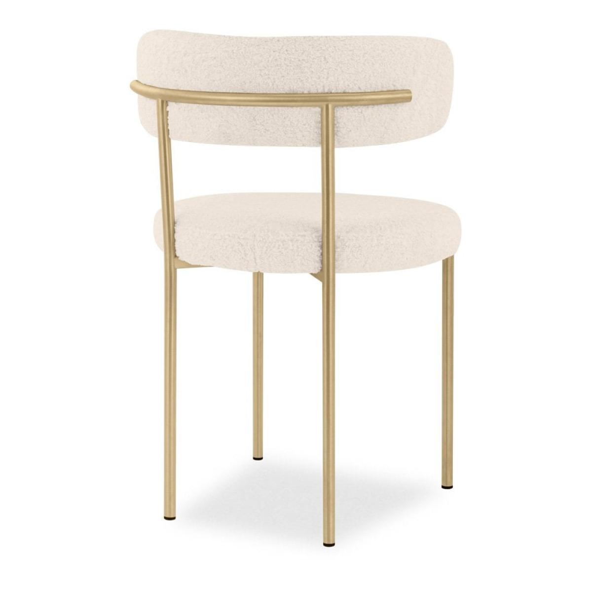 £20 Off Cassie Dining Chair, Ivory White Boucle – image 5