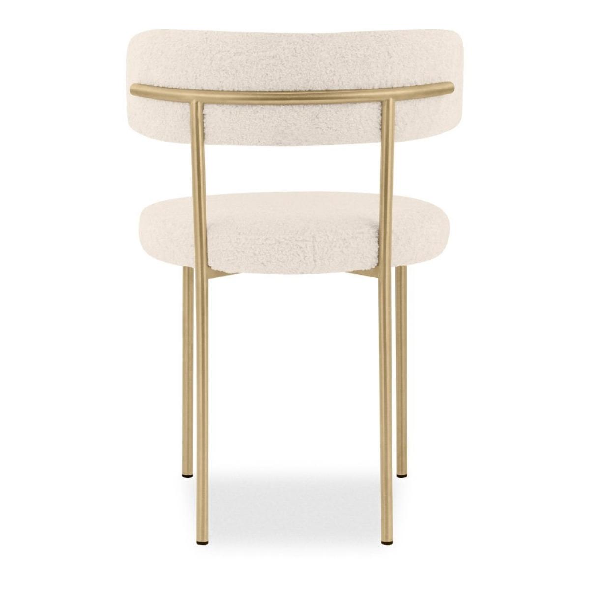 £20 Off Cassie Dining Chair, Ivory White Boucle – image 6