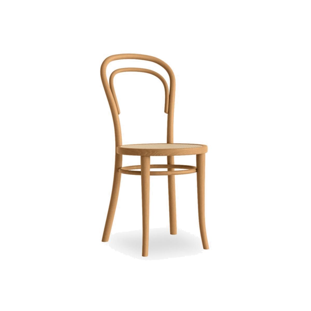 Egil Bentwood Dining Chair, Rattan & Oak – image 1