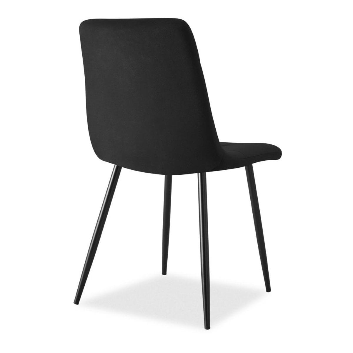 Bovey Dining Chair, Black Velvet – image 5
