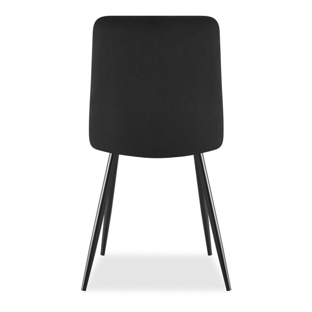 Bovey Dining Chair, Black Velvet – image 6