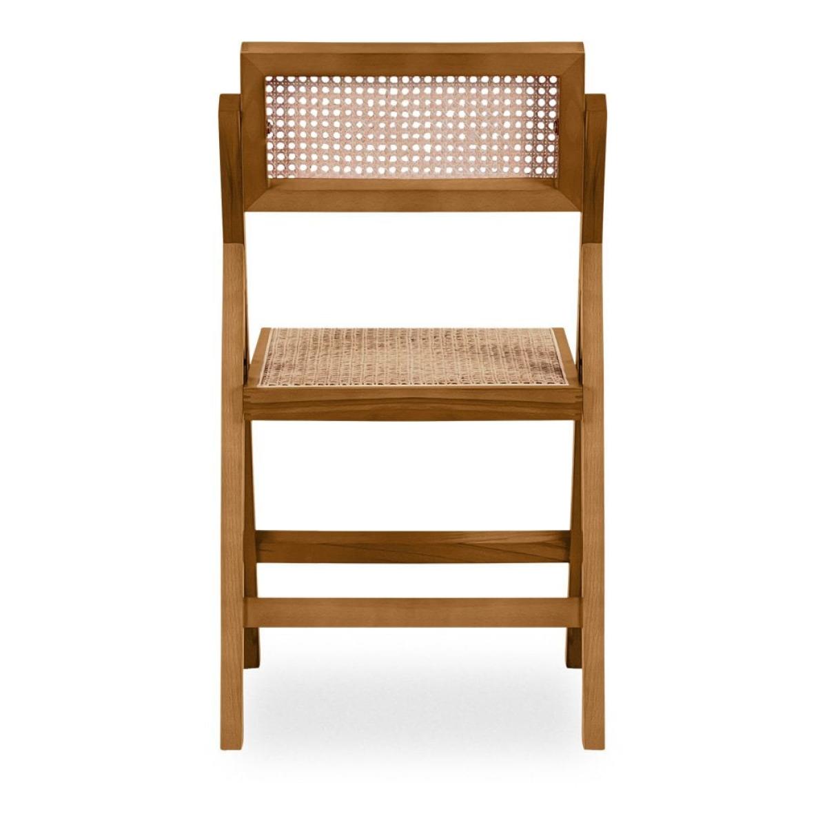 £30 Off Palmer Wooden Folding Dining Chair, Light Walnut – image 6