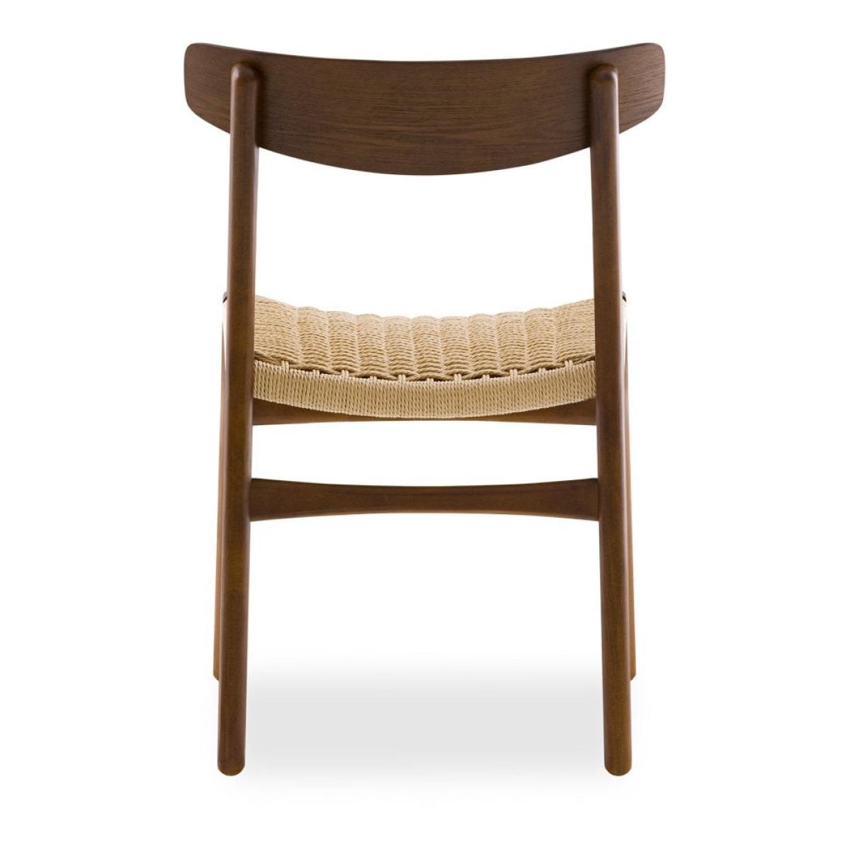 Camberwell Dining Chair, Natural Weave & Walnut – image 6