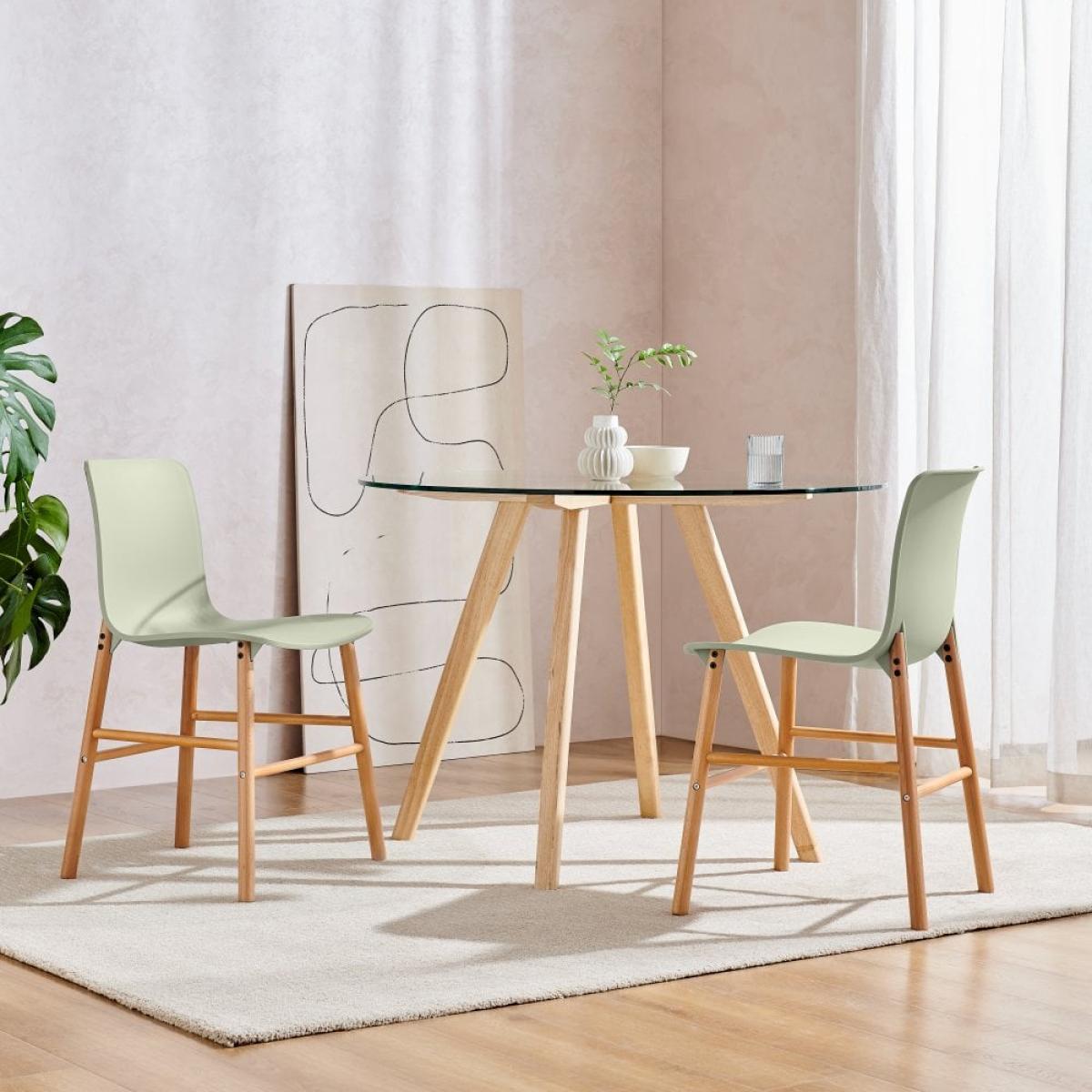 Baker Dining Chair, Green – image 2