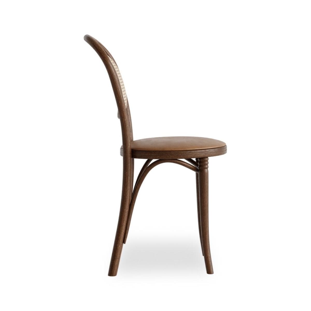 Bentwood Dining Chair, Walnut & Vintage Tan – image 6
