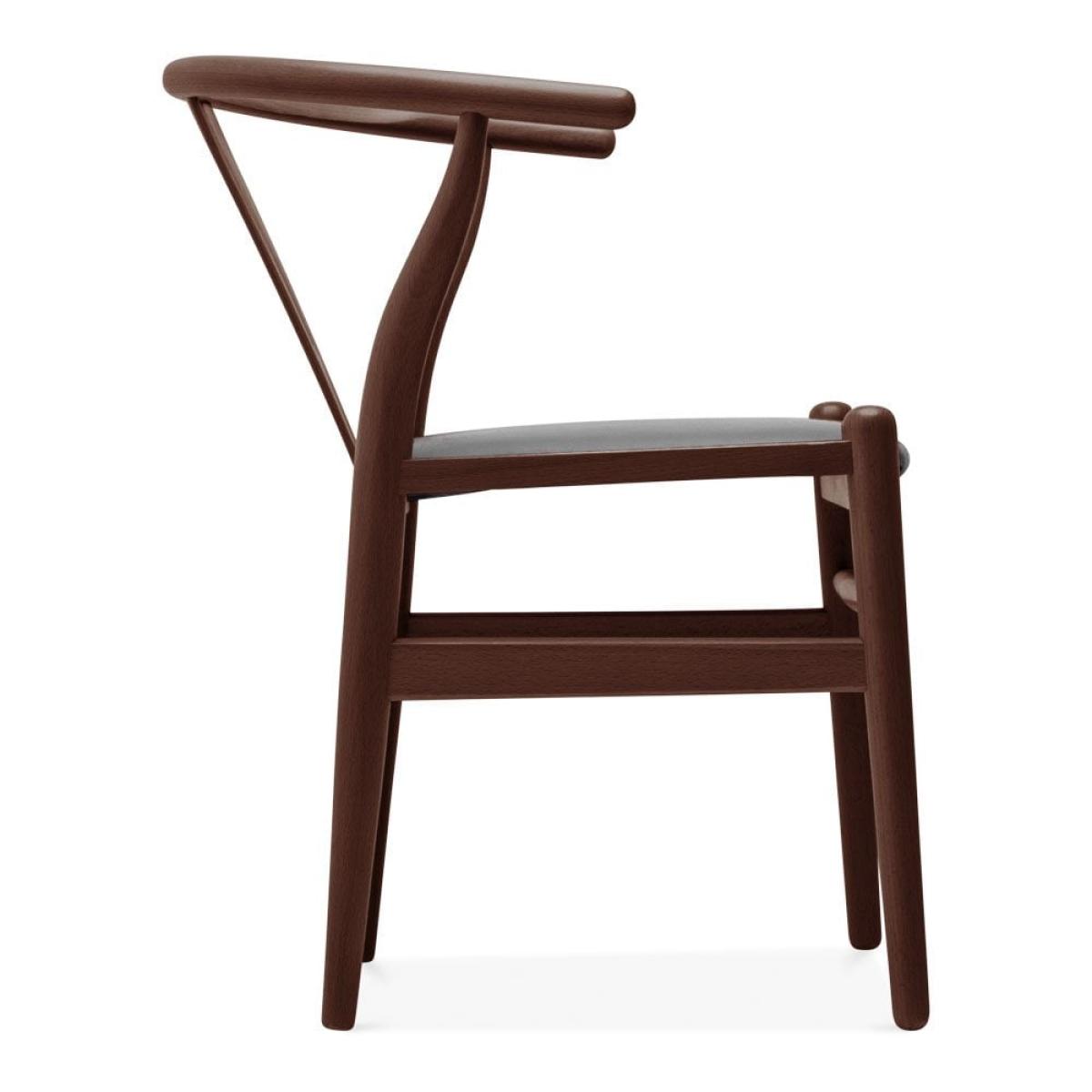 £20 Off Mia Wooden Dining Chair, Black & Walnut – image 3