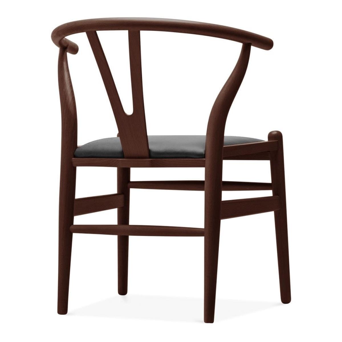 £20 Off Mia Wooden Dining Chair, Black & Walnut – image 6