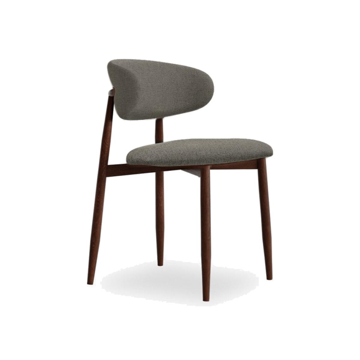 £20 Off Halston Dining Chair, Speckled Grey Sustainable Fabric – image 1