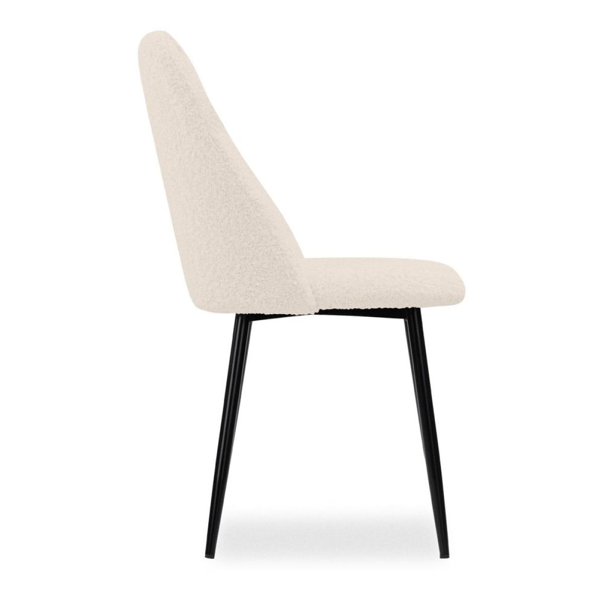 £20  Off  Marco Dining Chair, Ivory White Boucle – image 5