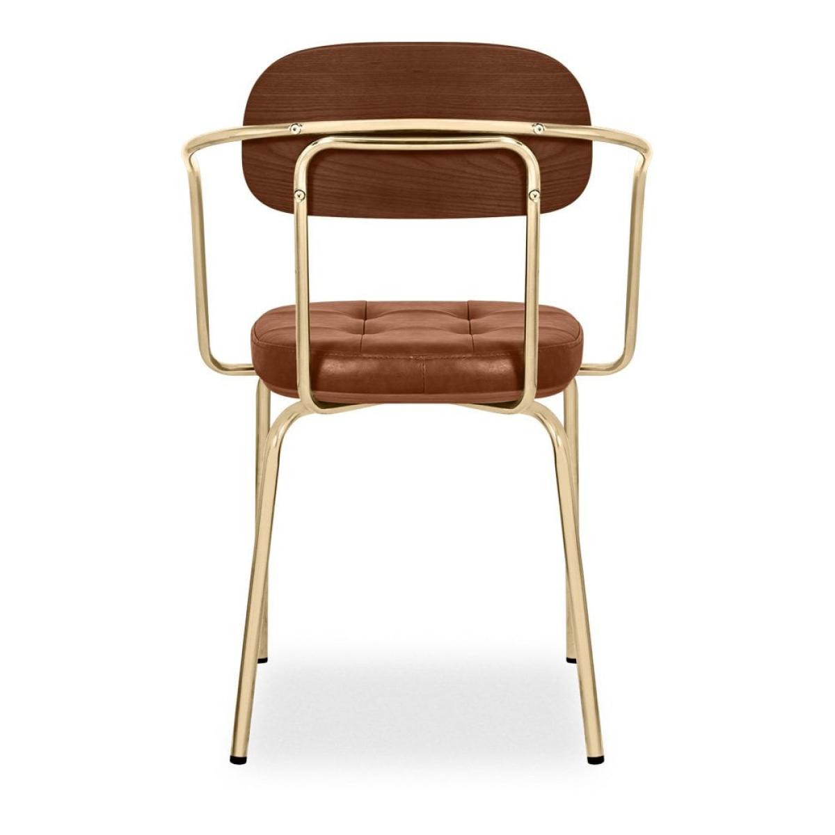Maddox Carver Dining Chair, Vintage Tan – image 5