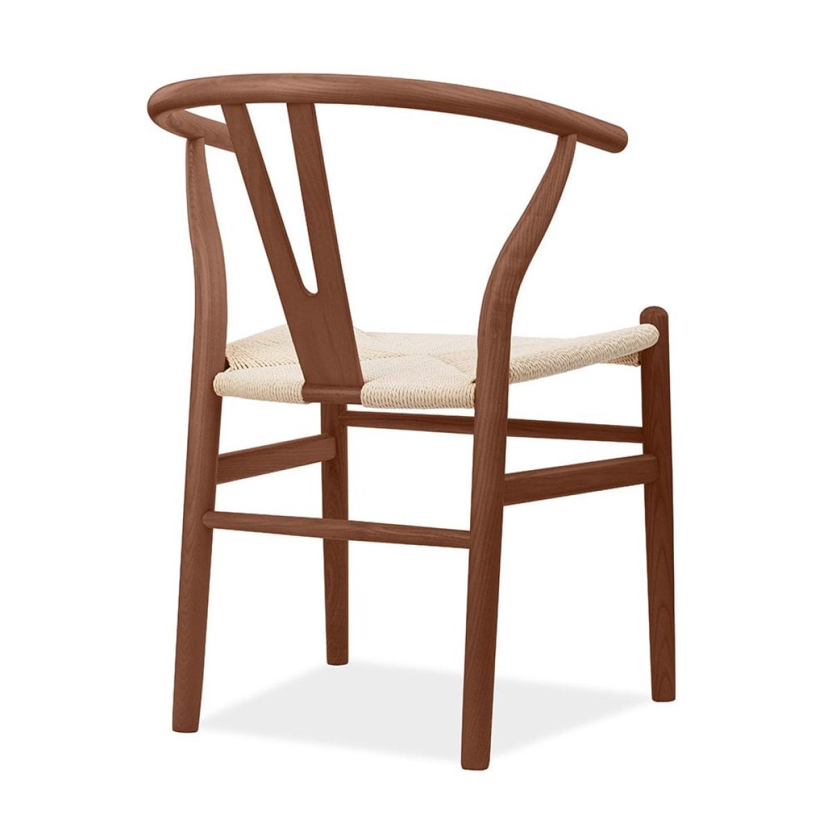 £10 Off Wish Wooden Dining Chair, Natural Weave & Light Walnut – image 5