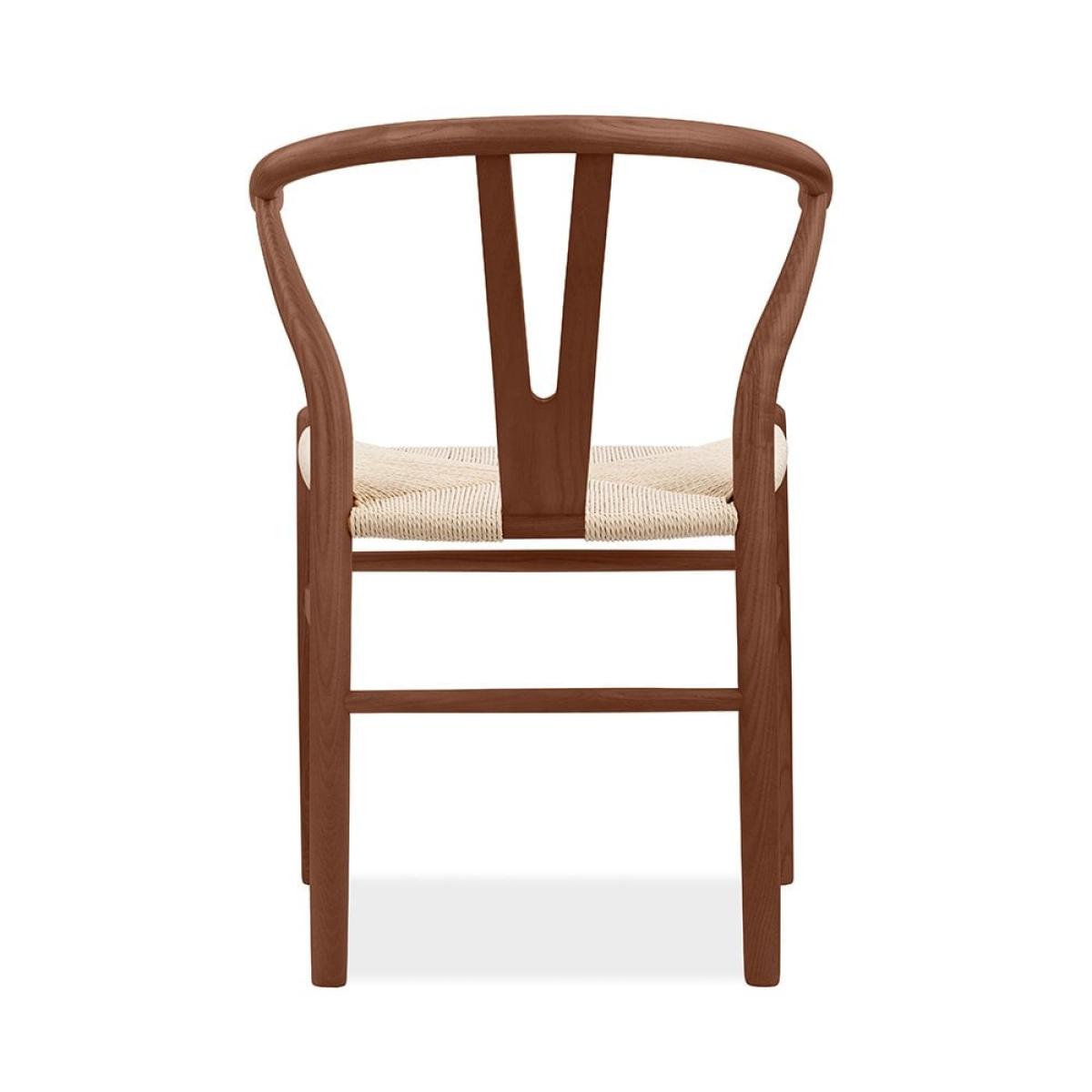 £10 Off Wish Wooden Dining Chair, Natural Weave & Light Walnut – image 6