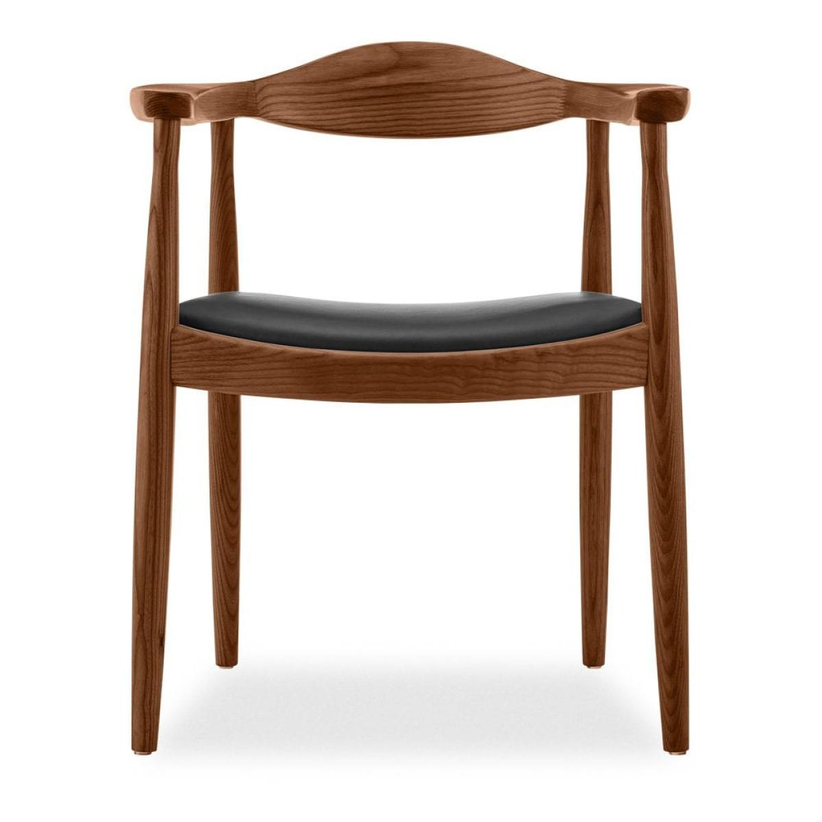 Otto Dining Chair, Black & Walnut Ash – image 3