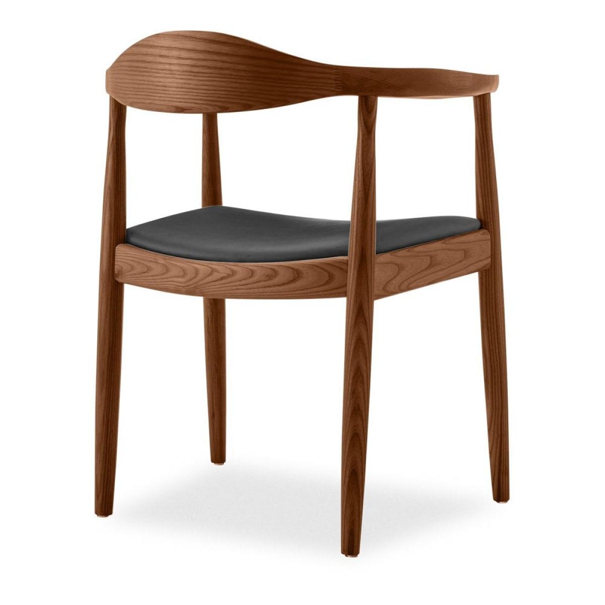 Otto Dining Chair, Black & Walnut Ash – image 5