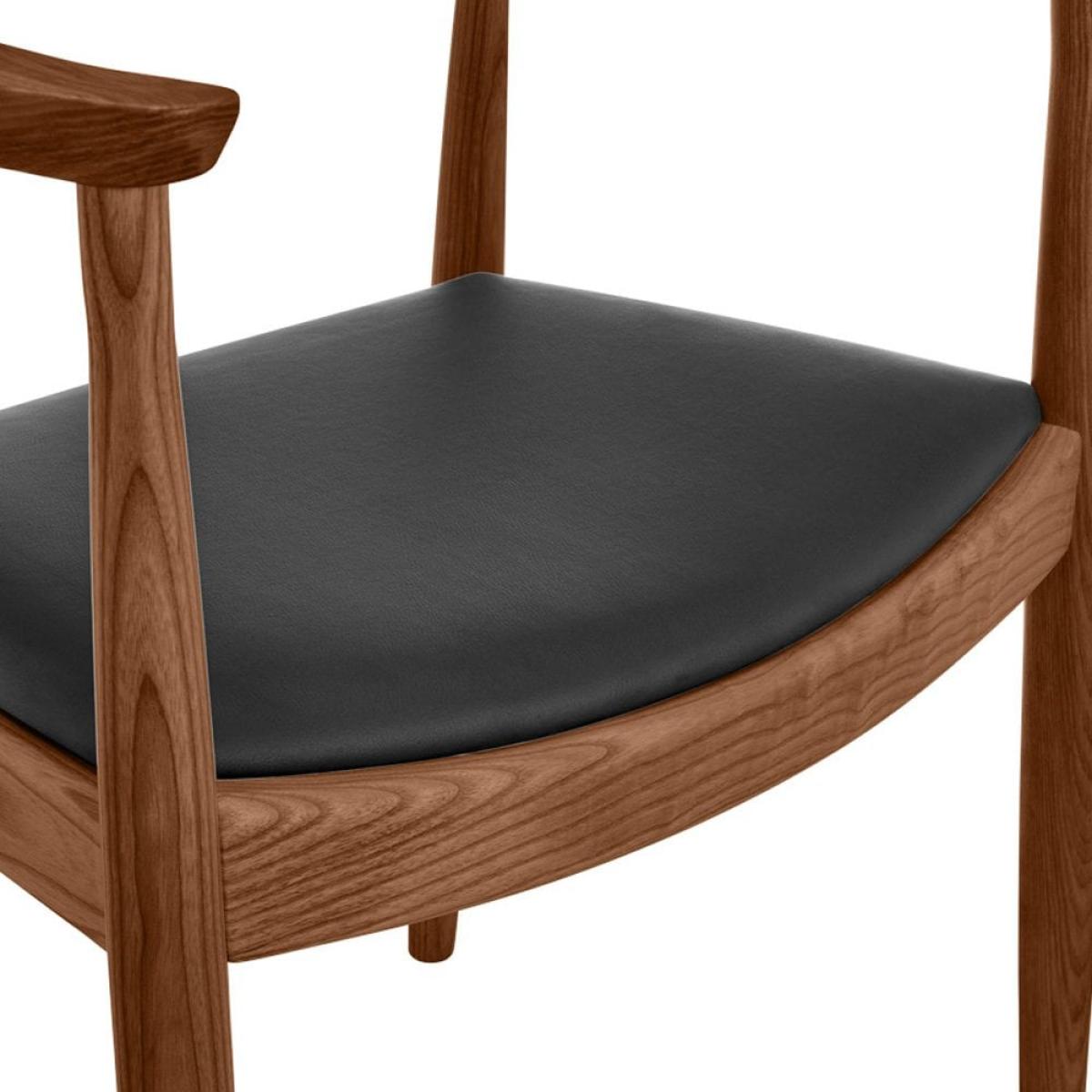 Otto Dining Chair, Black & Walnut Ash – image 7