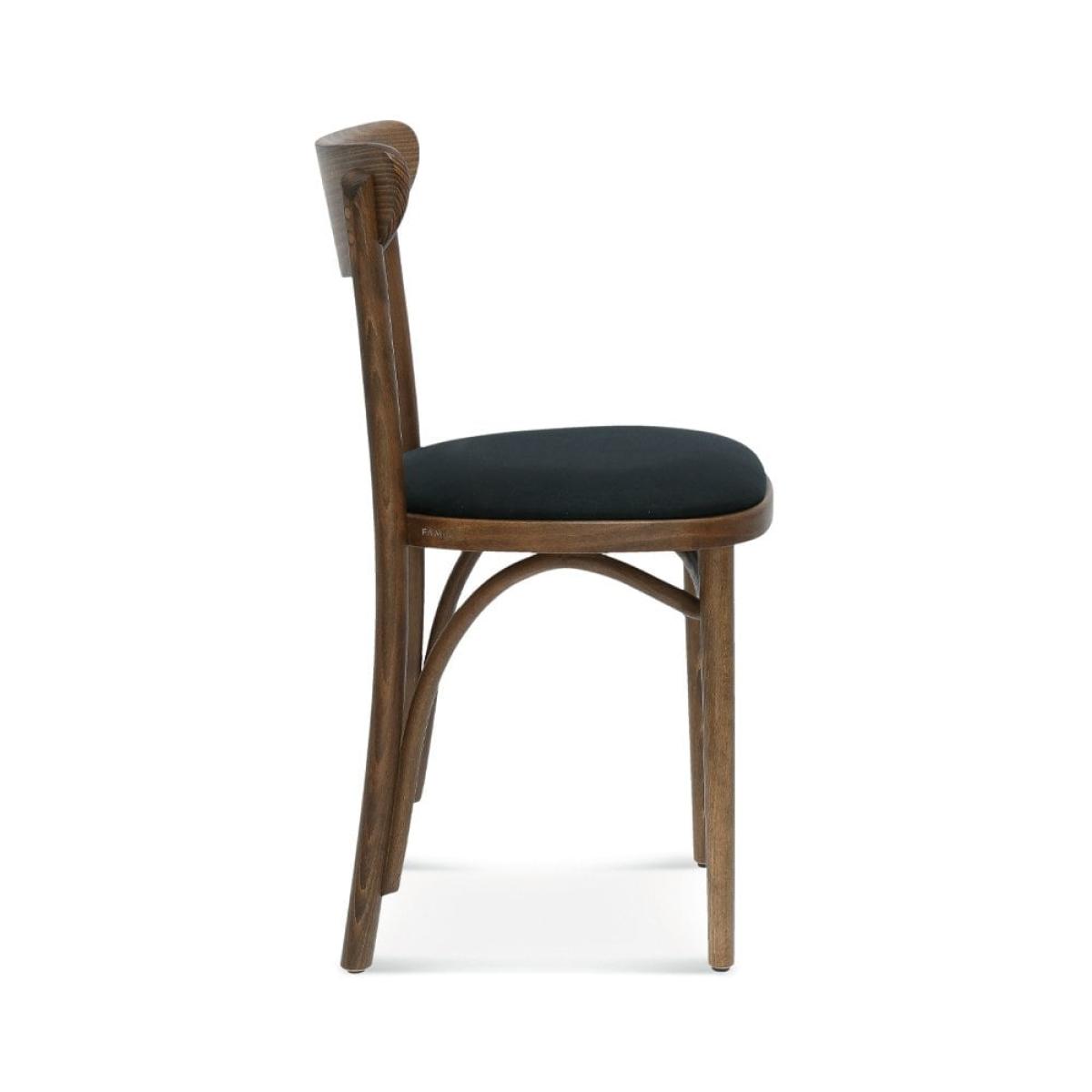 Dada Wooden Dining Chair, Walnut & Vintage Black – image 4