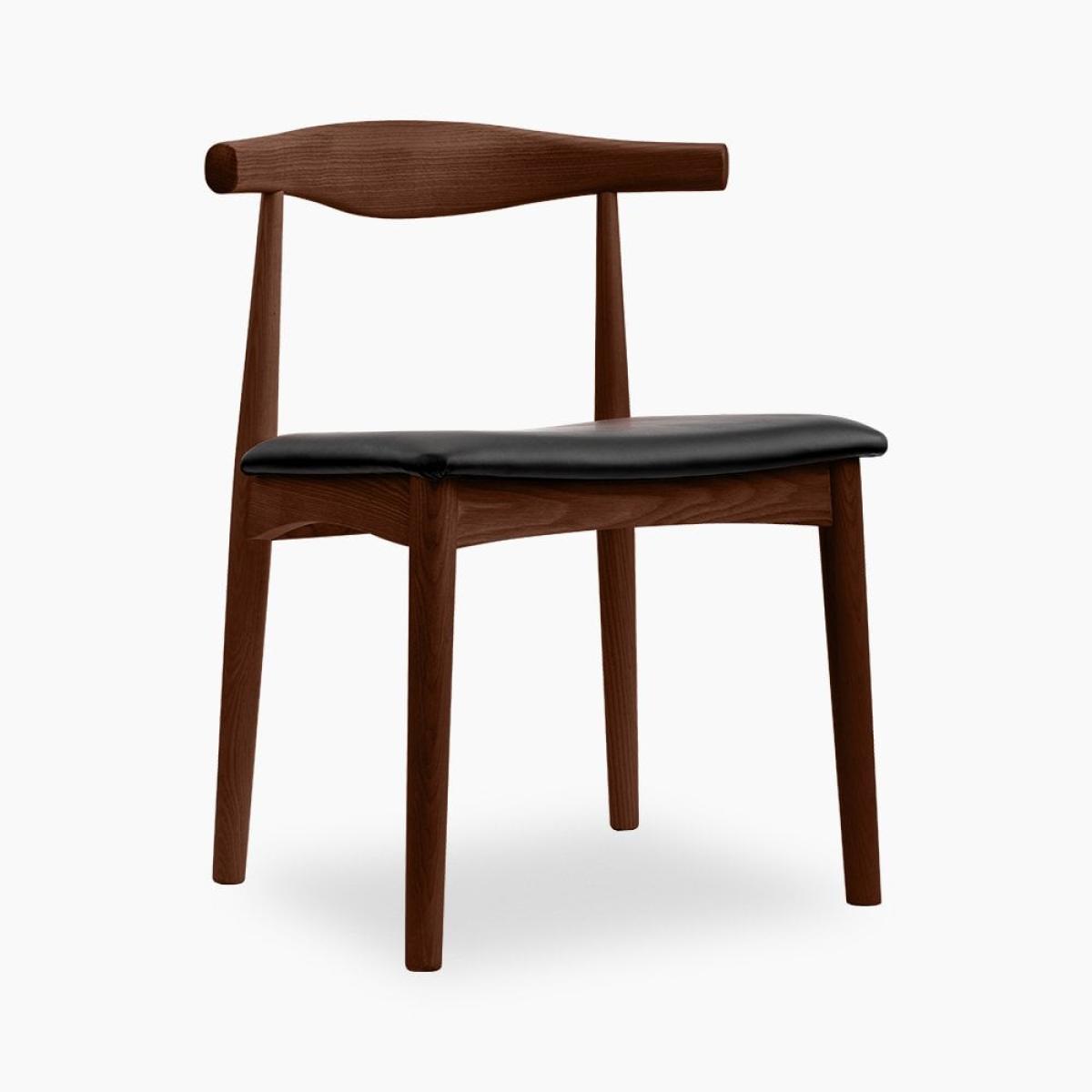 £50 Off Aalborg Wooden Dining Chair, Black & Walnut – image 2