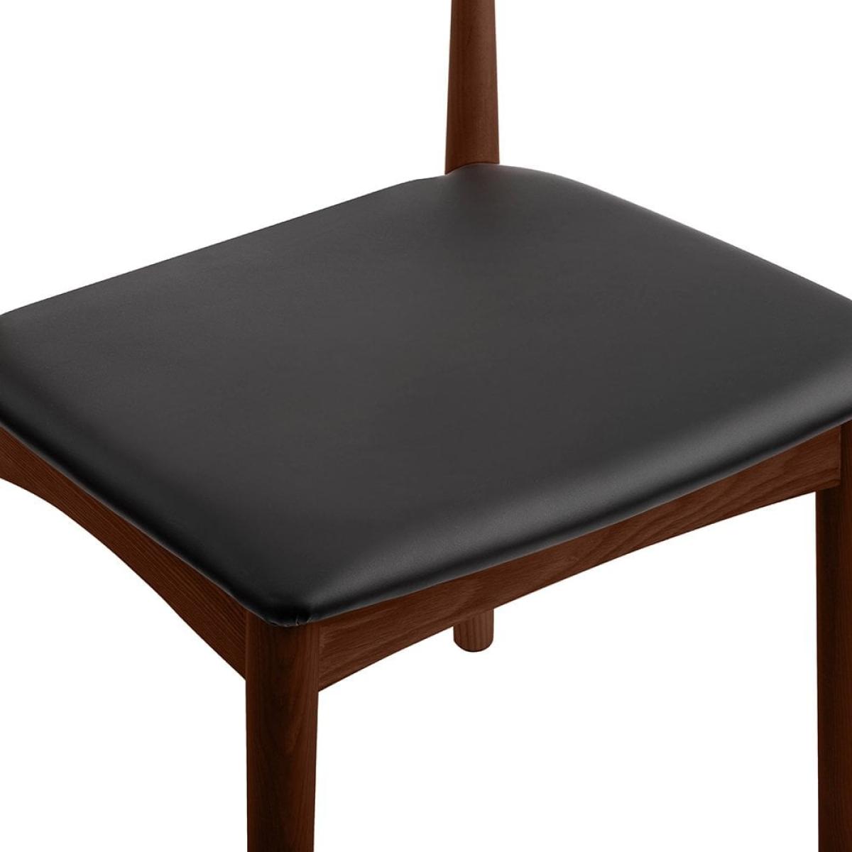 £50 Off Aalborg Wooden Dining Chair, Black & Walnut – image 7