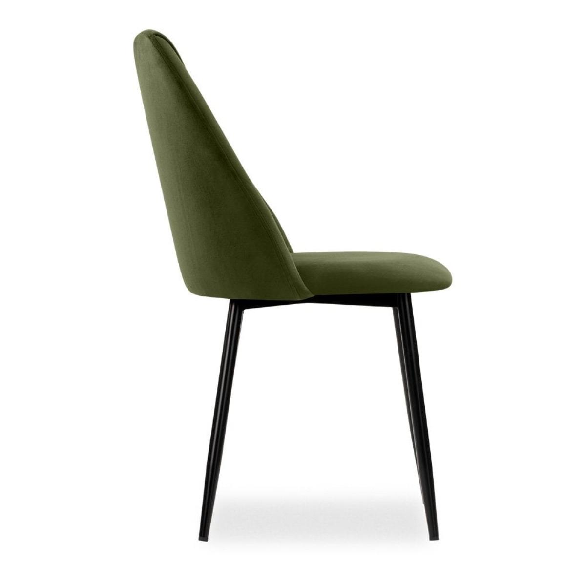 £20  Off  Marco Dining Chair, Olive Green Sustainable Velvet – image 5