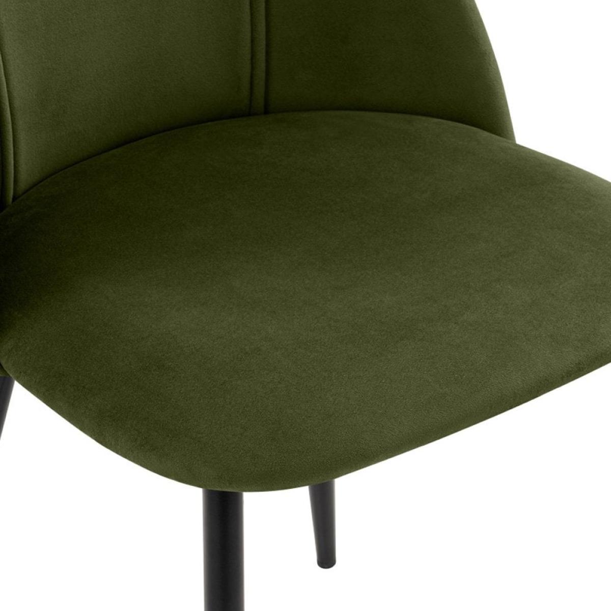 £20  Off  Marco Dining Chair, Olive Green Sustainable Velvet – image 8