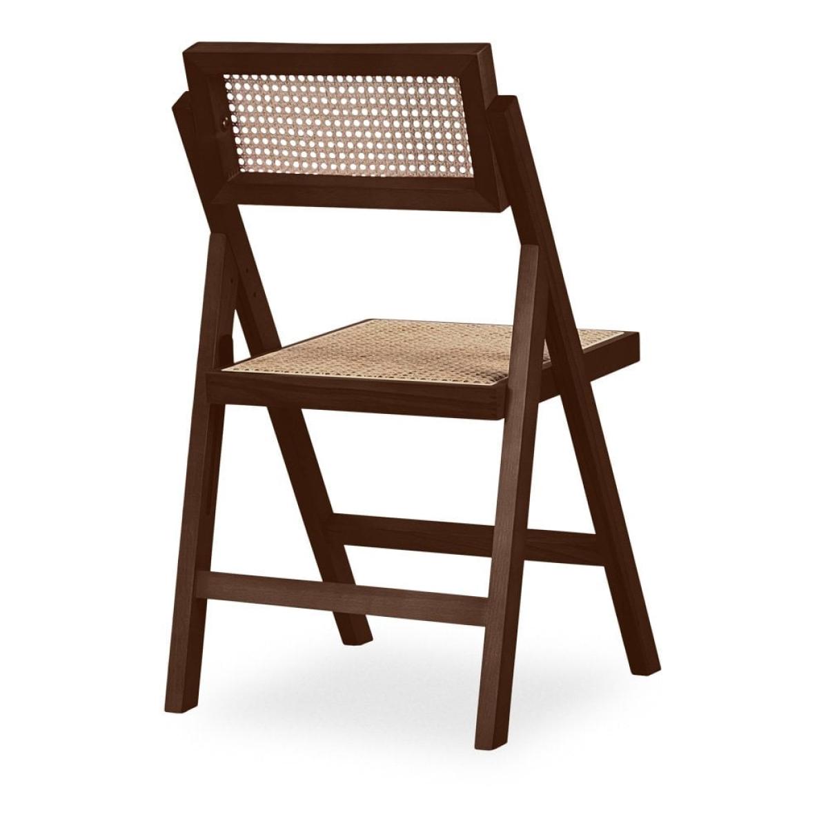 £10 Off Palmer Wooden Folding Dining Chair, Dark Walnut – image 5