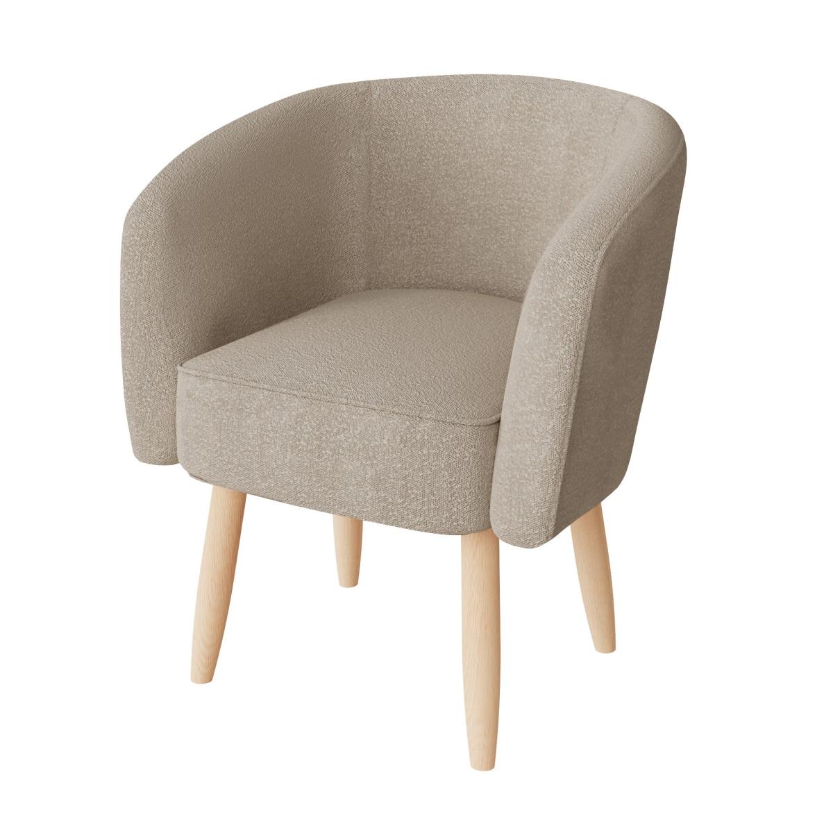 Florence Boucle Chair Stone – image 2
