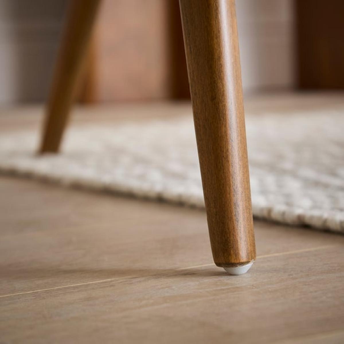 Hugh Dining Chair, Cow Print Faux Fur – image 4