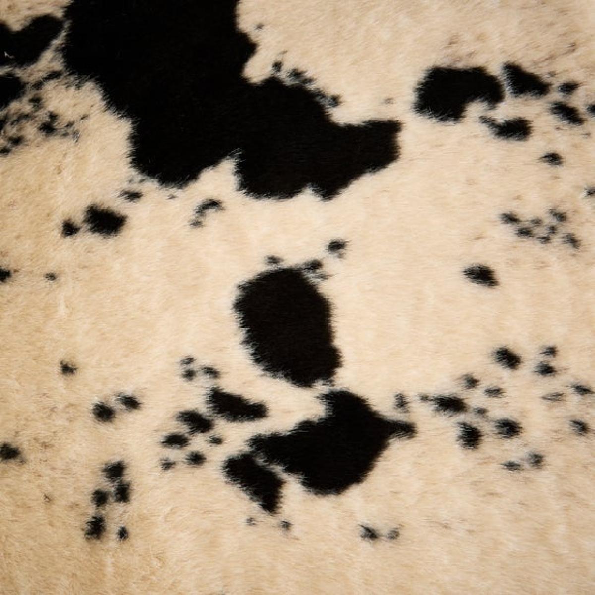 Hugh Dining Chair, Cow Print Faux Fur – image 8