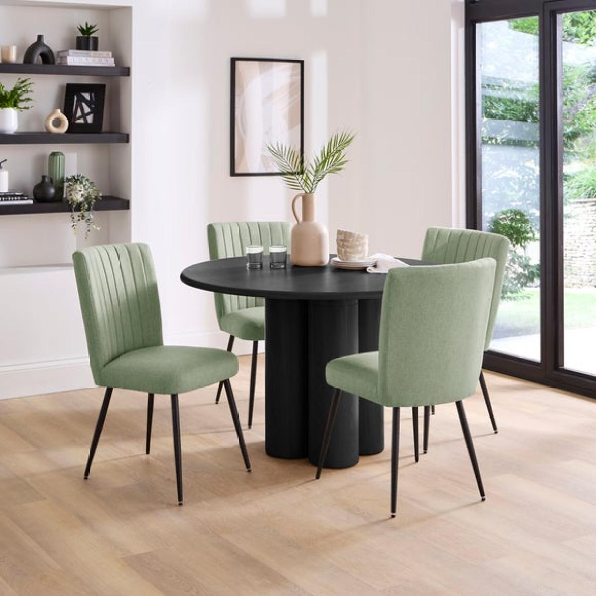 Taylor Dining Chair, Fabric – image 2