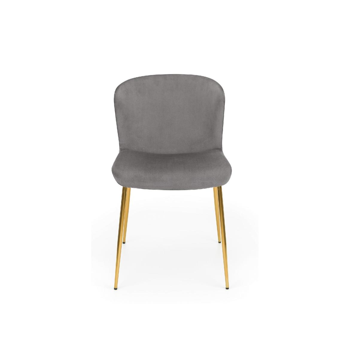 Harper Set of 2 Dining Chairs Grey – image 3
