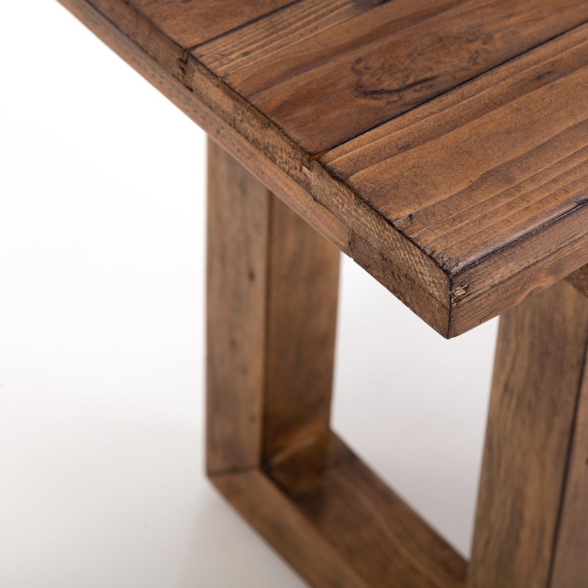 Woburn Dining Bench, Pine Brown – image 6