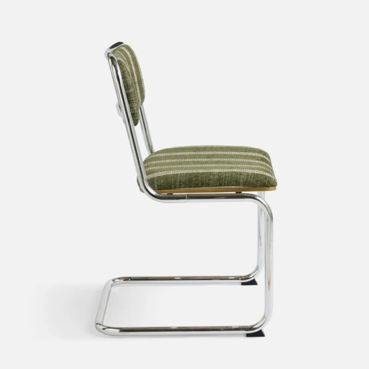 Draper Cantilever Dining Chair, Textured Weave – image 6