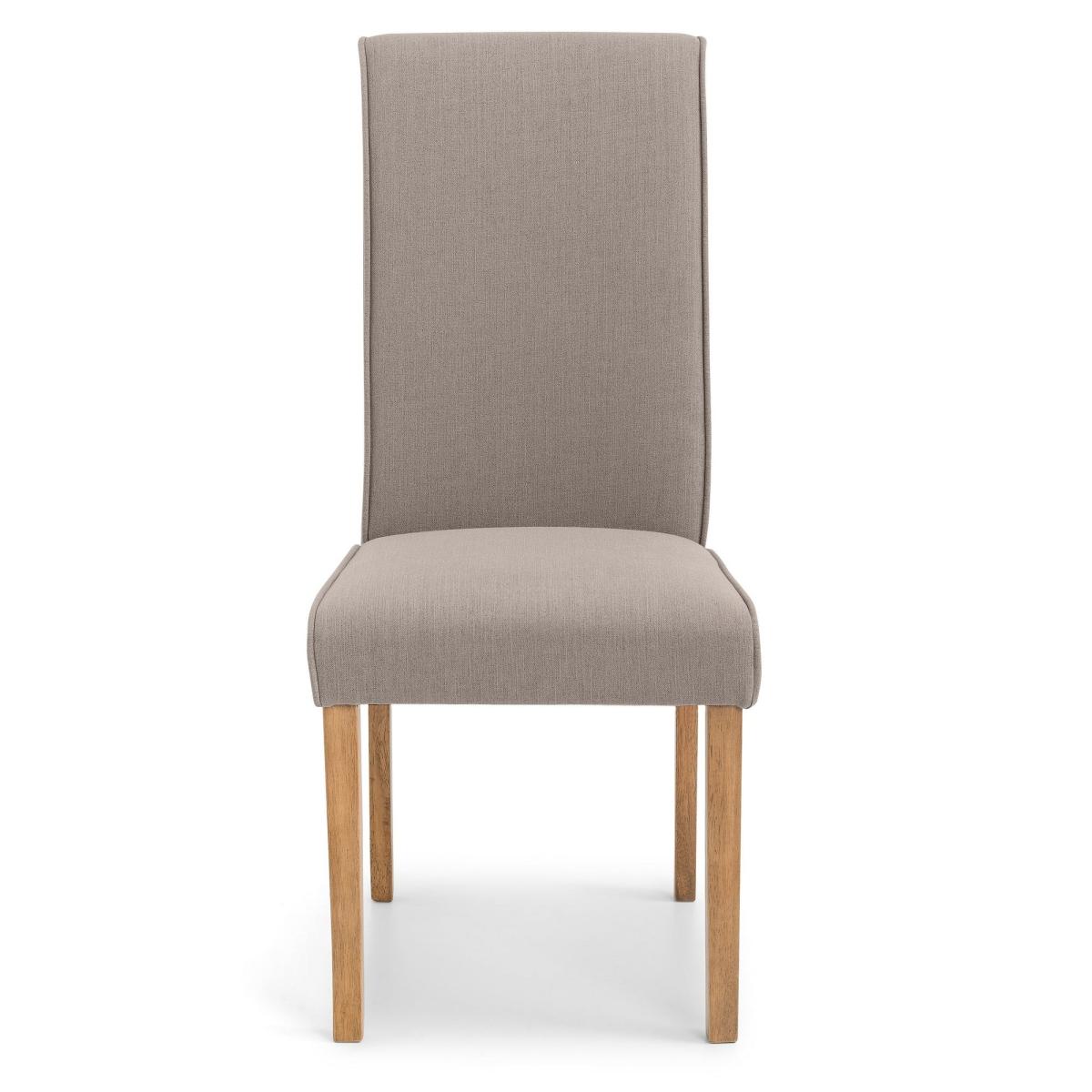 Seville Set Of 2 Dining Chairs, Oak Brown – image 4
