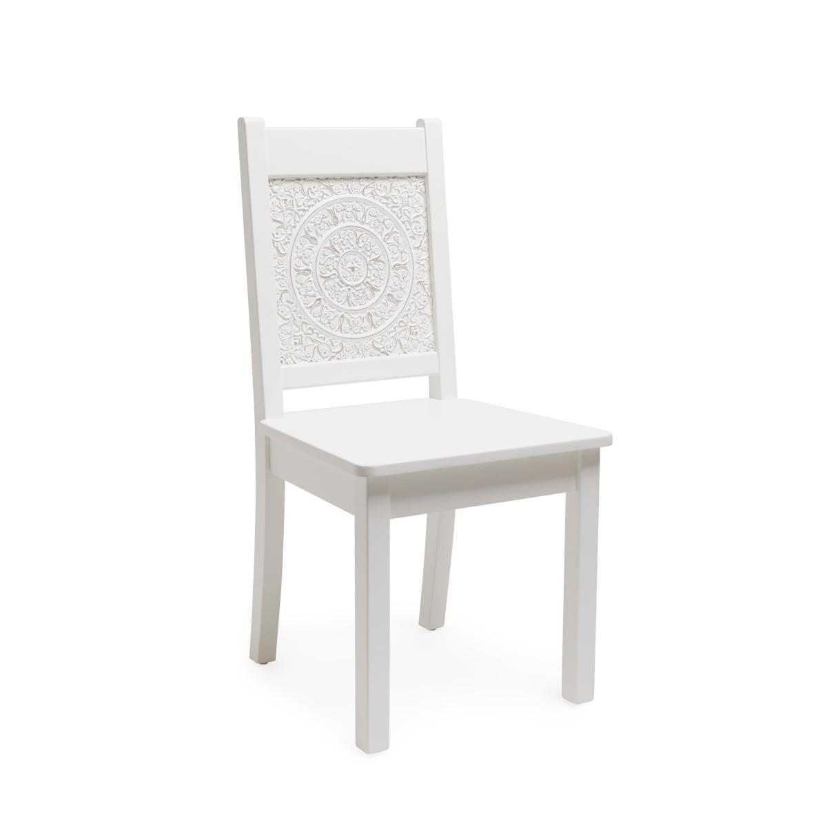 Set of 2 Samira Dining Chairs White – image 4