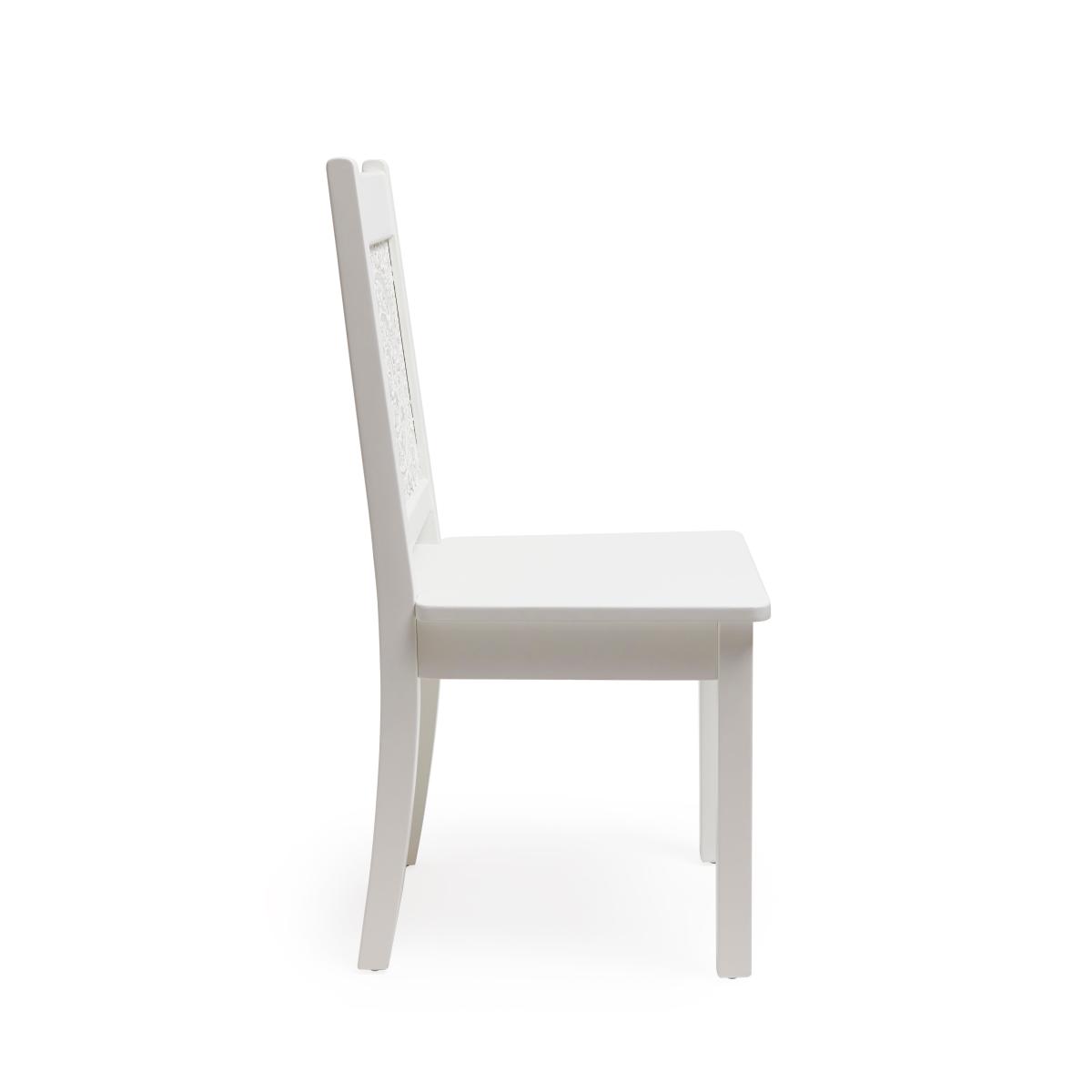 Set of 2 Samira Dining Chairs White – image 5