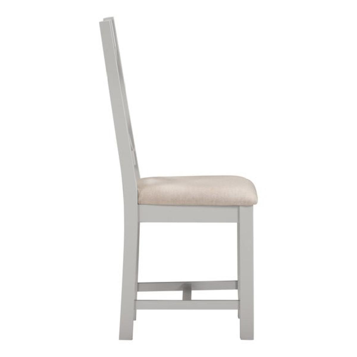 Windsor Set of 2 Cross Back Dining Chairs – image 4