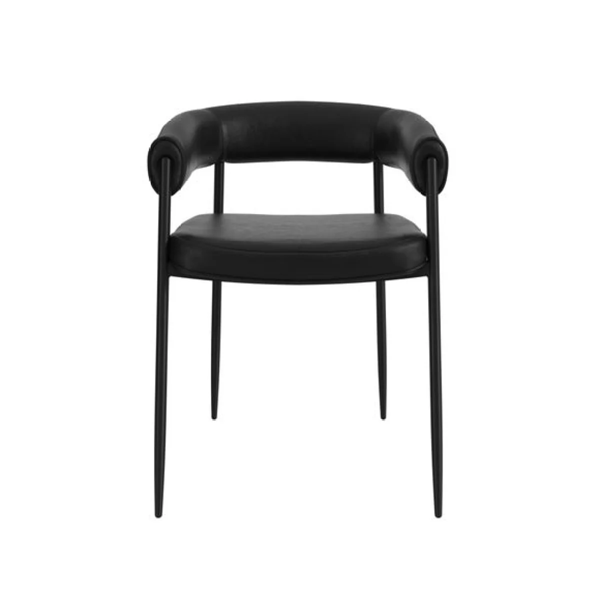 Queens Curved Dining Chair – image 2