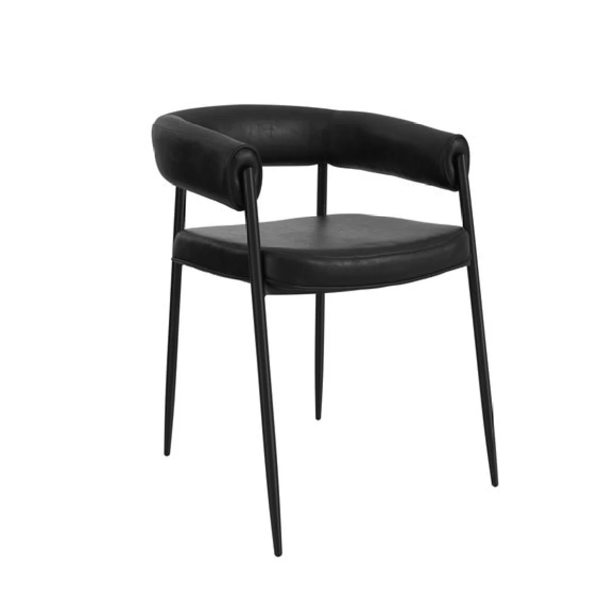 Queens Curved Dining Chair – image 3
