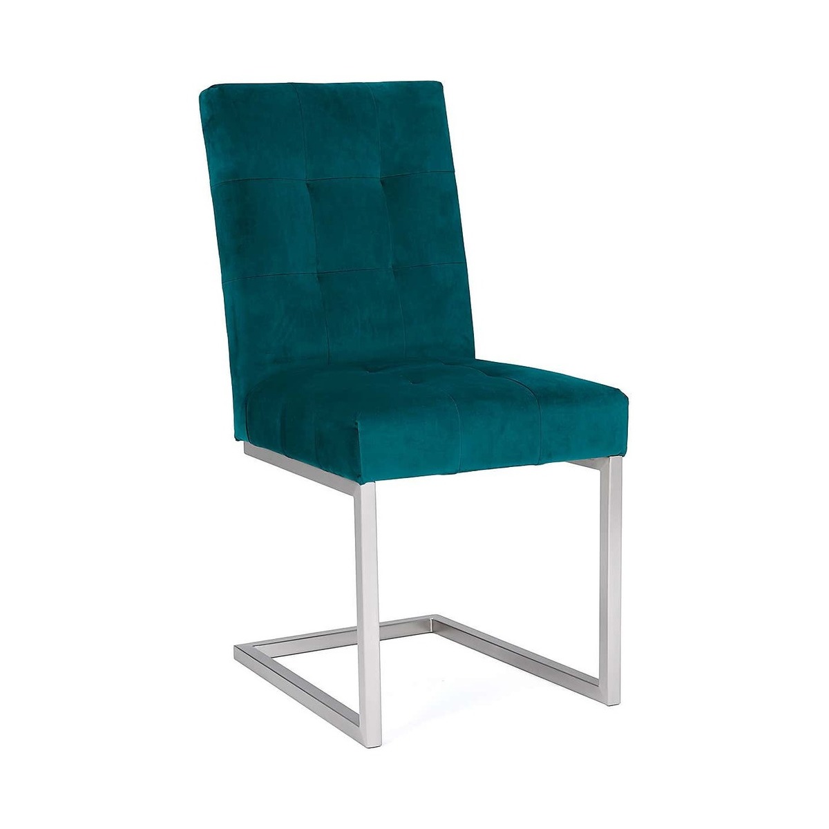 Tivoli Set of 2 Dining Chairs Green Velvet Green – image 1