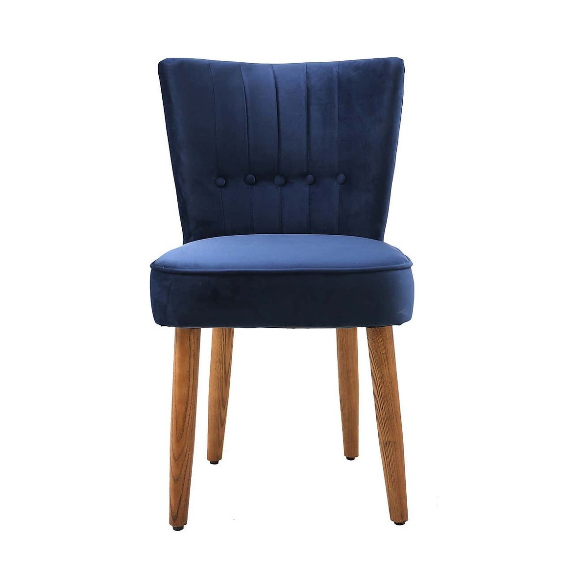 Isla Velvet Dining Chair Midnight Blue Isla – image 1