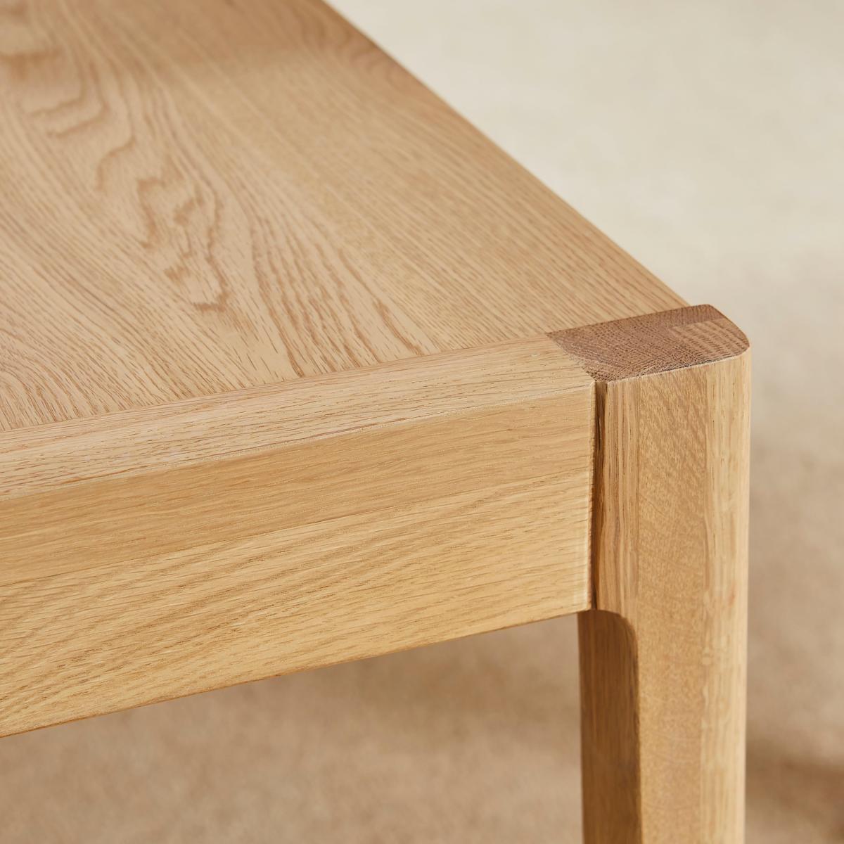 Elements Holmes Dining Bench, Modern Oak Oak – image 4