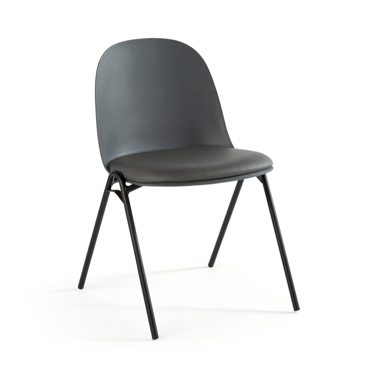 Burton Dining Chair, Faux Leather – image 5