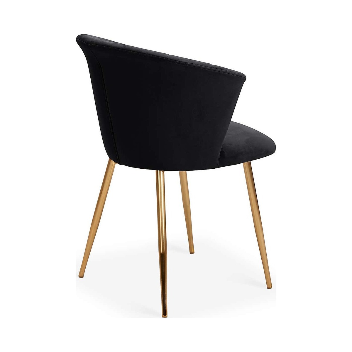 Kendall Chair Black Velvet Black – image 2